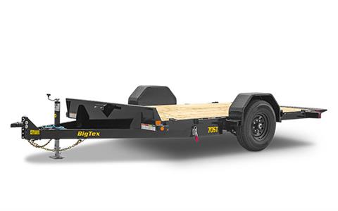 2025 Big Tex Trailers 70ST Single Axle Tilt Trailers 13 ft.