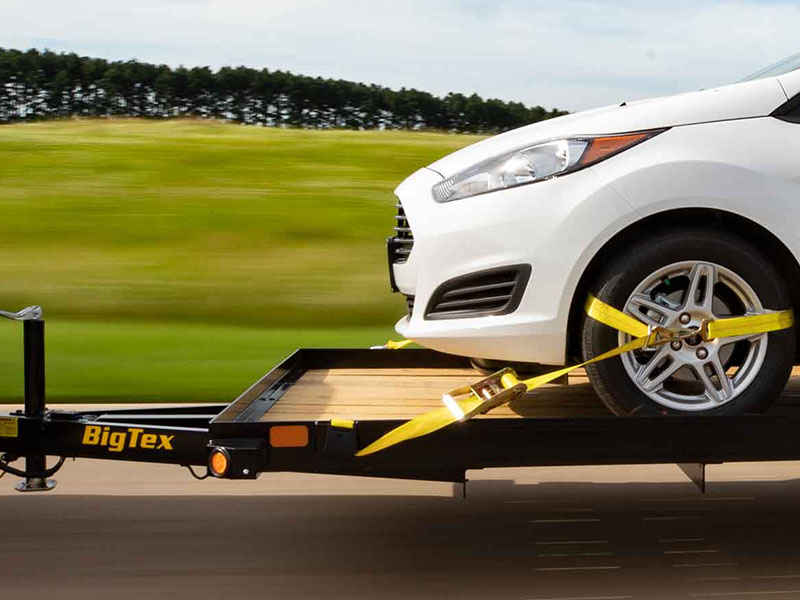 2025 Big Tex Trailers 60EC Economy Tandem Axle Car Hauler 18 ft. in Hollister, California - Photo 4