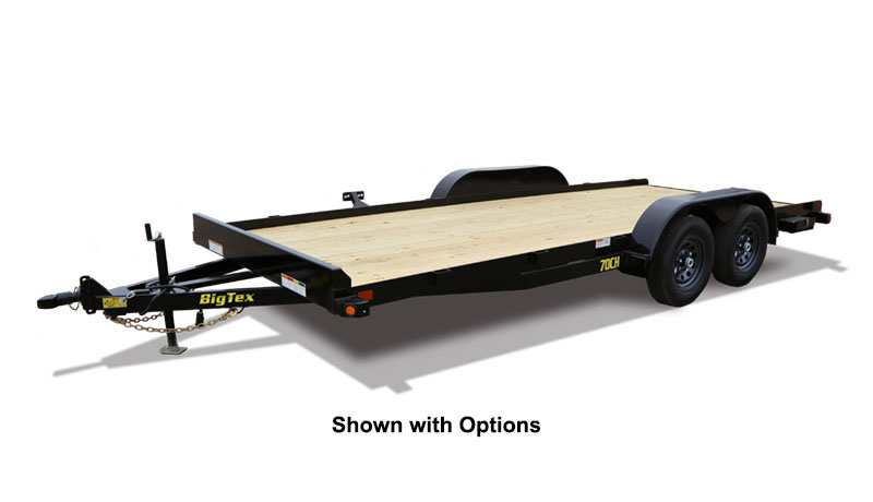 2025 Big Tex Trailers 70CH Tandem Axle Car Hauler 14 ft. in Hollister, California - Photo 1