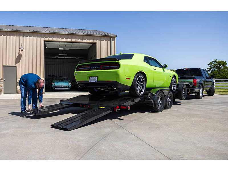 2025 Big Tex Trailers 70DM Tandem Axle Diamond Back Car Hauler 18 ft. in Hollister, California - Photo 9