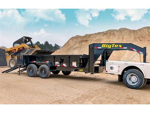 2025 Big Tex Trailers 14GT Heavy Duty Telescopic Gooseneck Dump Trailers 16 ft. in Hollister, California - Photo 5