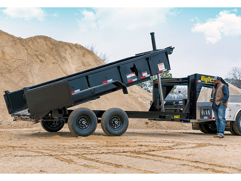 2025 Big Tex Trailers 14GT Heavy Duty Telescopic Gooseneck Dump Trailers 16 ft. in Hollister, California - Photo 7