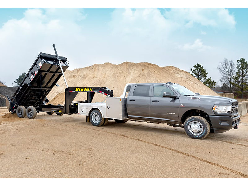 2025 Big Tex Trailers 14GT Heavy Duty Telescopic Gooseneck Dump Trailers 16 ft. in Hollister, California - Photo 8