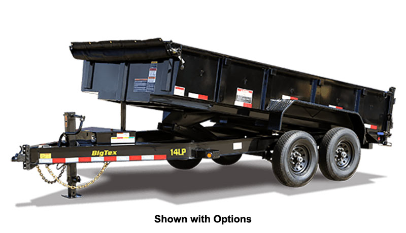 2025 Big Tex Trailers 14LP Heavy Duty Ultra Low Profile Dump Trailers 14 ft. in Hollister, California - Photo 1