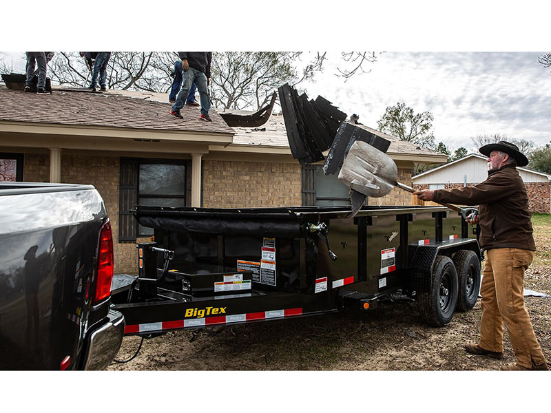 2025 Big Tex Trailers 14LP Heavy Duty Ultra Low Profile Dump Trailers 14 ft. in Hollister, California - Photo 8