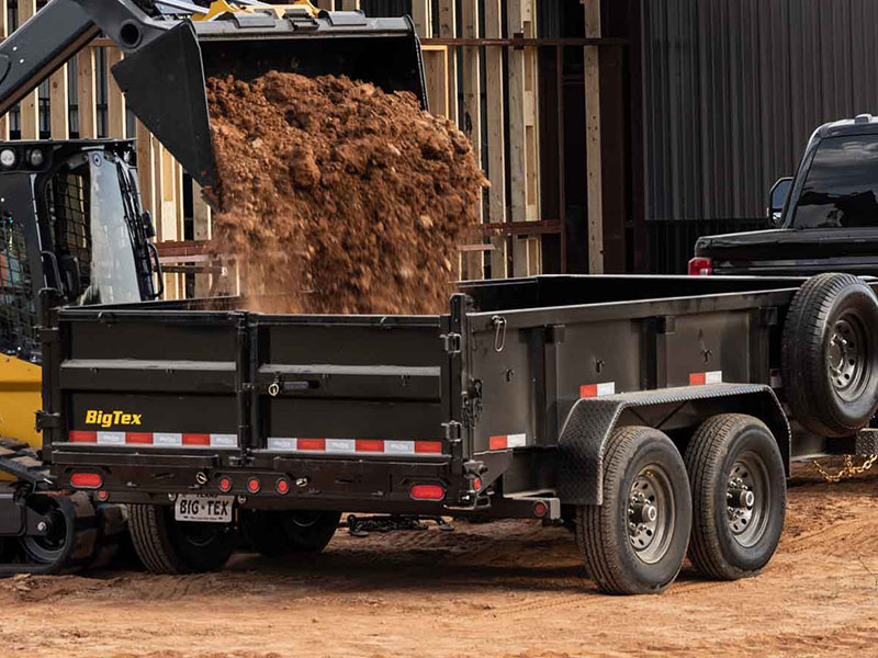 2025 Big Tex Trailers 14LP Heavy Duty Ultra Low Profile Dump Trailers 14 ft. in Hollister, California - Photo 11