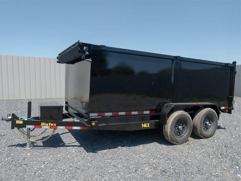 2025 Big Tex Trailers 14LX Channel Tandem Axle Dump Trailers in Hollister, California - Photo 10