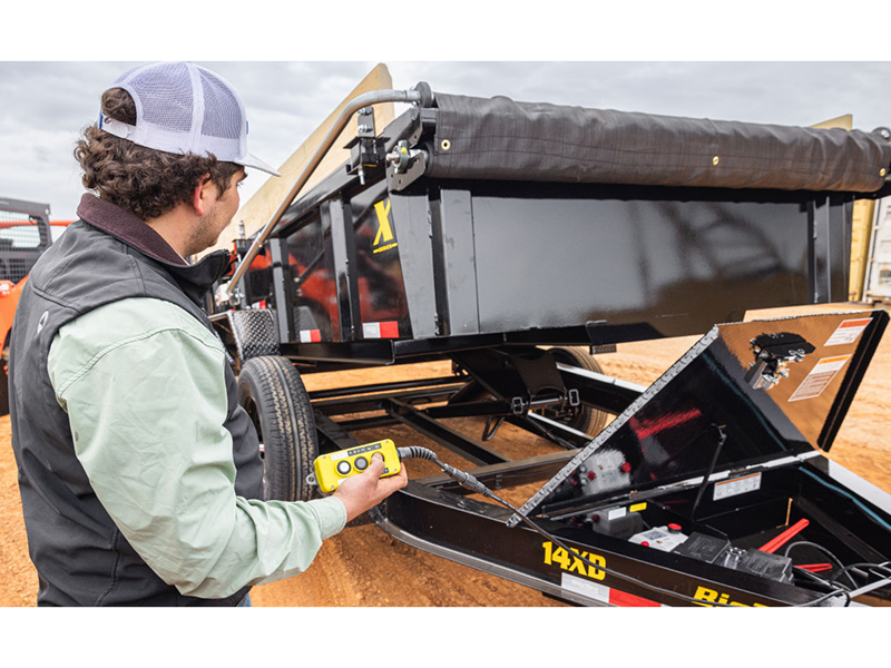 2025 Big Tex Trailers 14XD Heavy Duty Low Profile Dump Trailers 16 ft. in Hollister, California - Photo 7