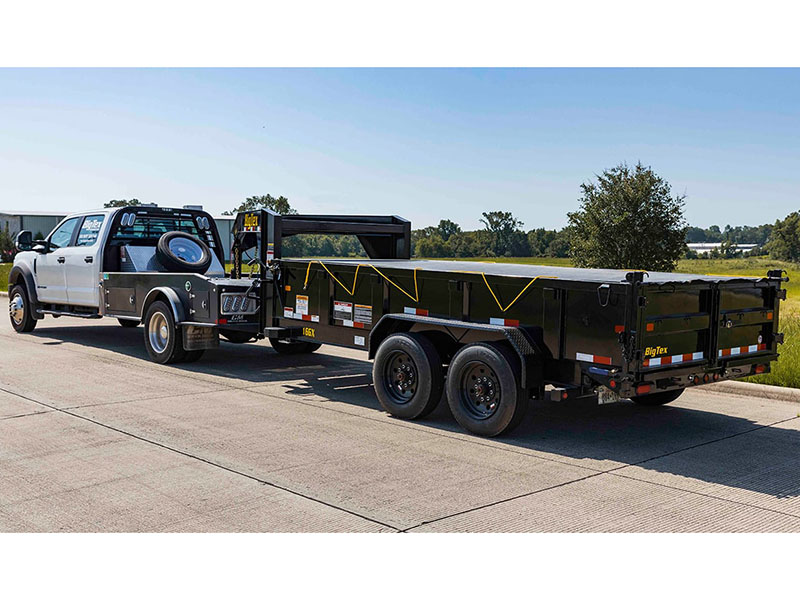 2025 Big Tex Trailers 16GX Super Duty Tandem Axle Gooseneck Dump Trailers 16 ft. in Hollister, California - Photo 10