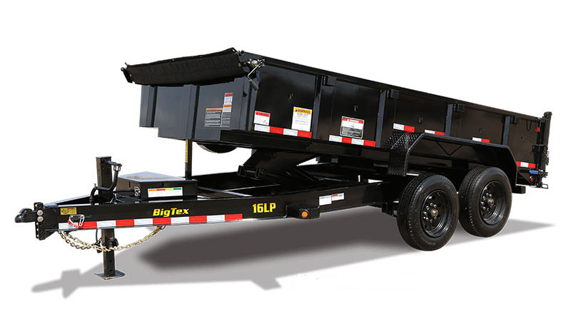 2025 Big Tex Trailers 16LP Heavy Duty Ultra Low Profile Dump Trailers 16 ft. in Hollister, California - Photo 1