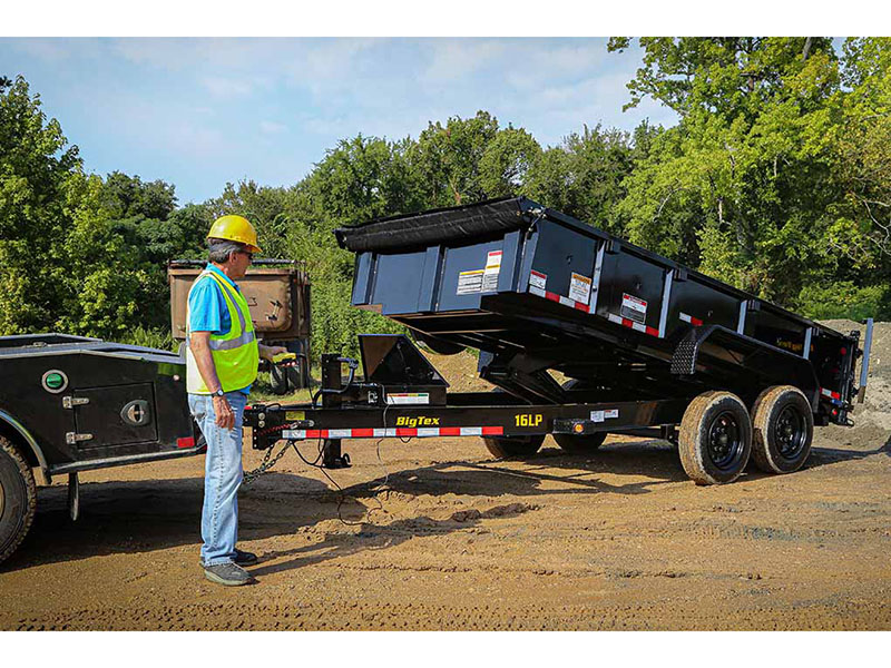 2025 Big Tex Trailers 16LP Heavy Duty Ultra Low Profile Dump Trailers 16 ft. in Hollister, California - Photo 6