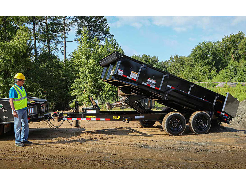 2025 Big Tex Trailers 16LP Heavy Duty Ultra Low Profile Dump Trailers 16 ft. in Hollister, California - Photo 7