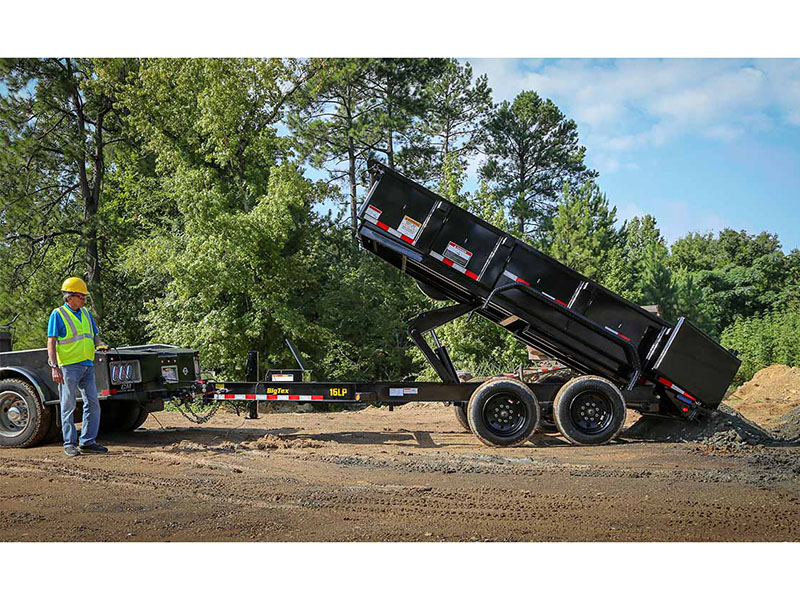 2025 Big Tex Trailers 16LP Heavy Duty Ultra Low Profile Dump Trailers 16 ft. in Hollister, California - Photo 8