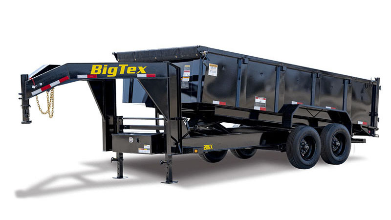 2025 Big Tex Trailers 20GX Mega Duty Tandem Axle Gooseneck Dump Trailers in Hollister, California - Photo 1