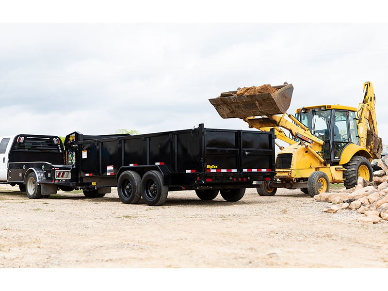 2025 Big Tex Trailers 20GX Mega Duty Tandem Axle Gooseneck Dump Trailers in Hollister, California - Photo 7