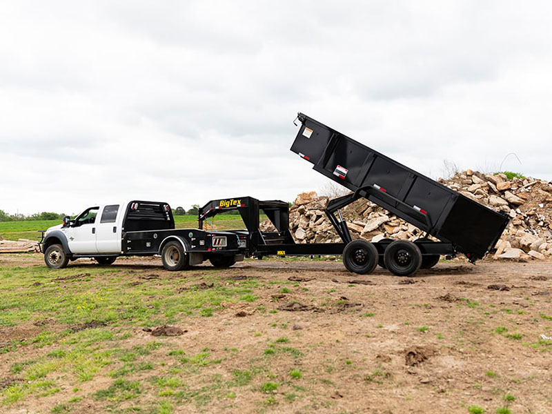 2025 Big Tex Trailers 20GX Mega Duty Tandem Axle Gooseneck Dump Trailers in Hollister, California - Photo 8