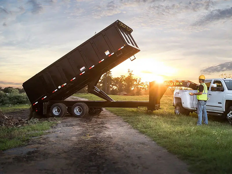 2025 Big Tex Trailers 25DU Tandem Dual Gooseneck Dump Trailers in Hollister, California - Photo 7