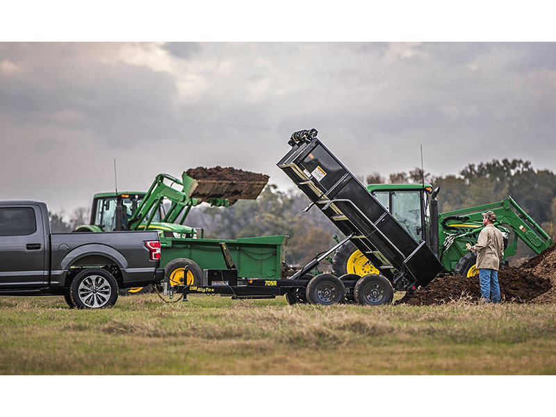 2025 Big Tex Trailers 70SR Tandem Axle Single Ram Dump Trailers in Hollister, California - Photo 6