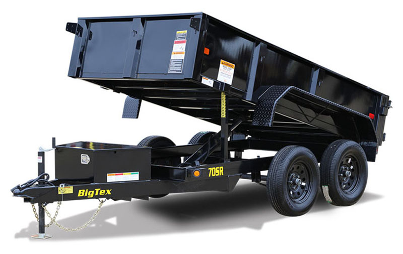 2025 Big Tex Trailers 70SR Tandem Axle Single Ram Dump Trailers in Hollister, California - Photo 1