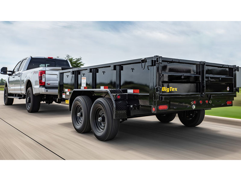 2025 Big Tex Trailers 90SR Tandem Axle Single Ram Dump Trailers 12 ft. in Hollister, California - Photo 6