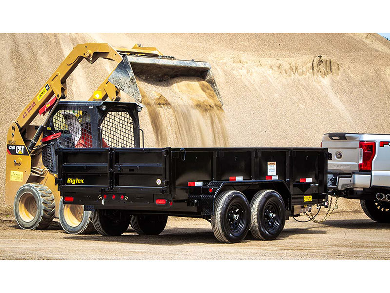 2025 Big Tex Trailers 90SR Tandem Axle Single Ram Dump Trailers 12 ft. in Hollister, California - Photo 10