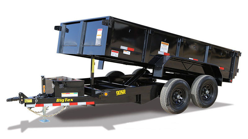 2025 Big Tex Trailers 90SR Tandem Axle Single Ram Dump Trailers 12 ft. in Hollister, California - Photo 1