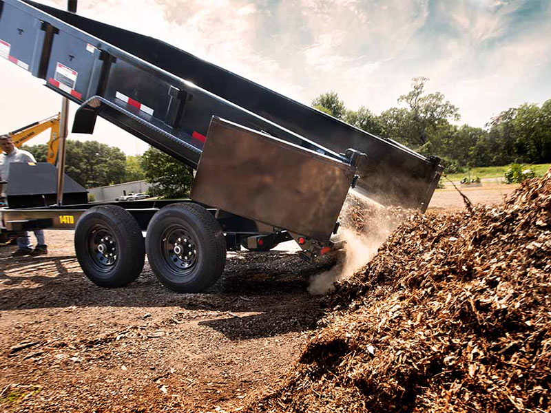 2025 Big Tex Trailers 14TD Heavy Duty Telescopic Dump Trailers 14 ft. in Hollister, California - Photo 8