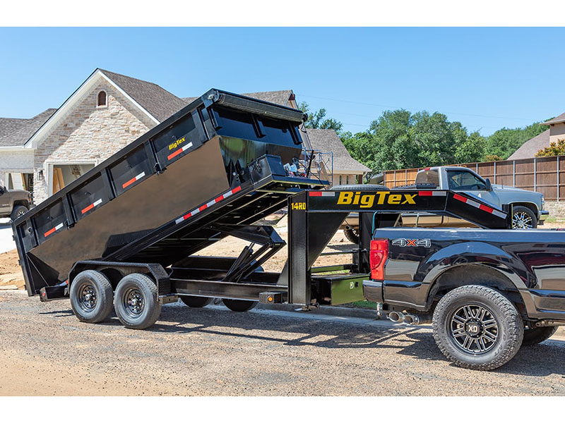 2025 Big Tex Trailers 14RD Roll-Off Gooseneck Dump Trailers (and Bin) in Hollister, California - Photo 5