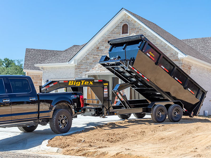 2025 Big Tex Trailers 14RD Roll-Off Gooseneck Dump Trailers (and Bin) in Hollister, California - Photo 6