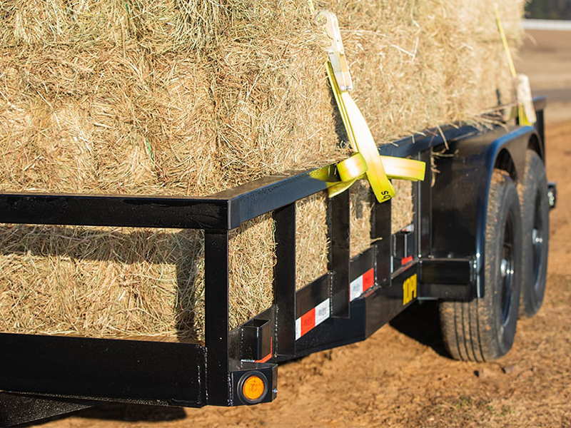 2025 Big Tex Trailers 10PI Pro Series Tandem Axle Pipe Top Utility Trailers 16 ft. in Hollister, California - Photo 2