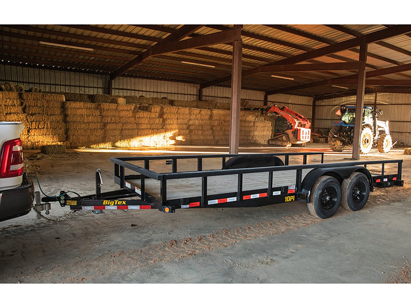 2025 Big Tex Trailers 10PI Pro Series Tandem Axle Pipe Top Utility Trailers 16 ft. in Hollister, California - Photo 6