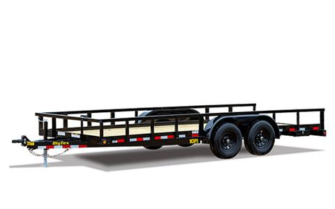 2025 Big Tex Trailers 10PI Pro Series Tandem Axle Pipe Top Utility Trailers 20 ft.