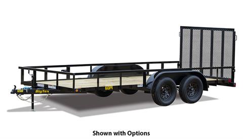 2025 Big Tex Trailers 60PI Tandem Axle Pipe Top Utility Trailers 14 ft.