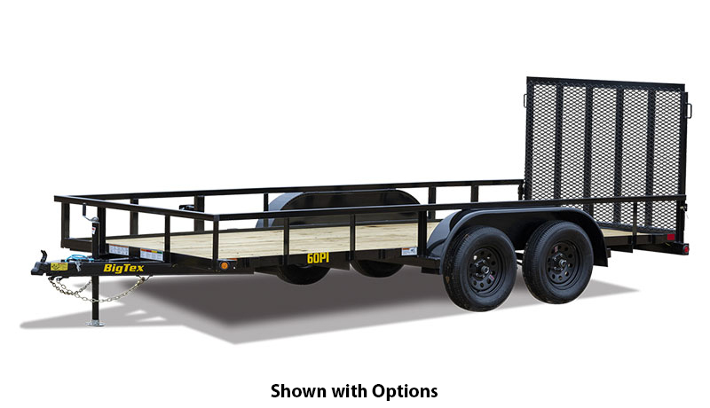 2025 Big Tex Trailers 60PI Tandem Axle Pipe Top Utility Trailers 16 ft. in Hollister, California - Photo 1
