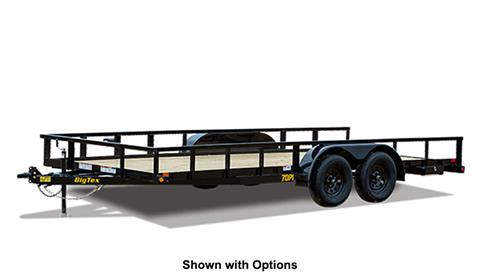 2025 Big Tex Trailers 70PI-X Tandem Axle Pipe Utility Trailers 16 ft.