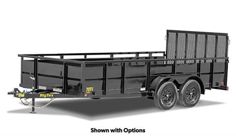 2025 Big Tex Trailers 70TV Tandem Axle Vanguard Trailers 14 ft.
