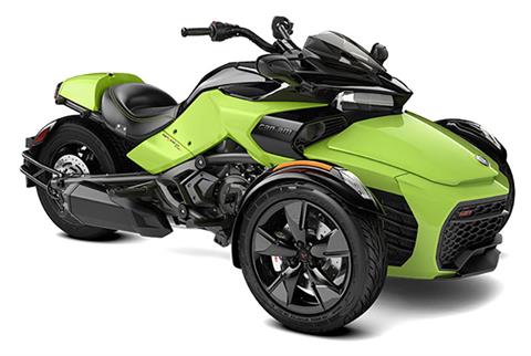 New 2023 Can Am Spyder F3 S Special Series Motorcycles in Morehead KY Manta Green 001586