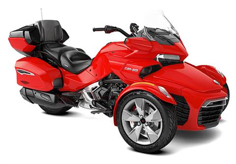 New 2023 Can Am Spyder F3 Limited Cedar Rapids IA Specs Price Photos Plasma Red Platinum 001992