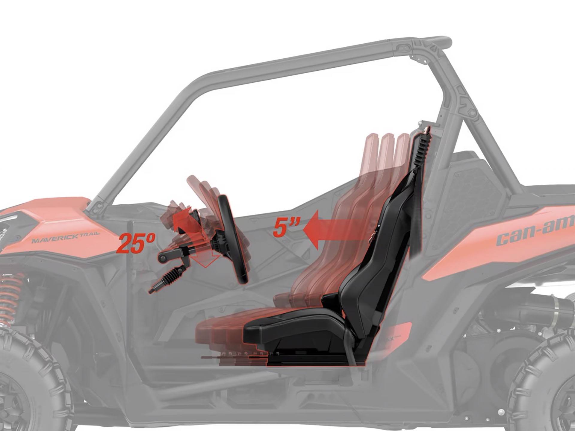 2025 Can-Am Maverick Trail DPS 700 in Santa Maria, California - Photo 4