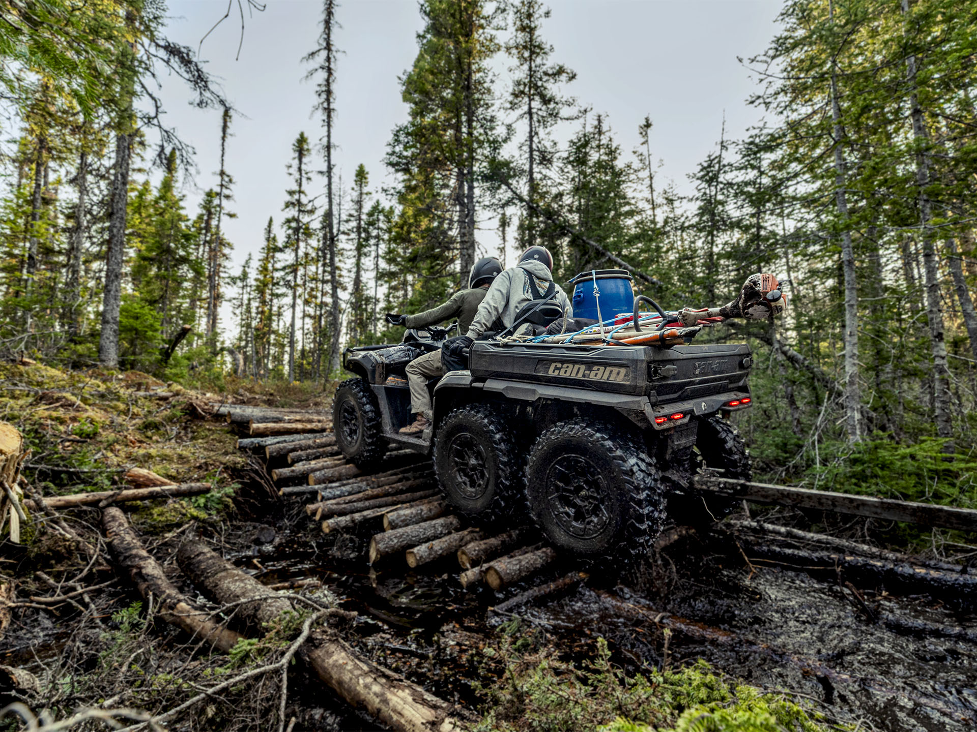 2026 Can-Am Outlander MAX 6x6 Backcountry 1000R in Tyngsboro, Massachusetts - Photo 3