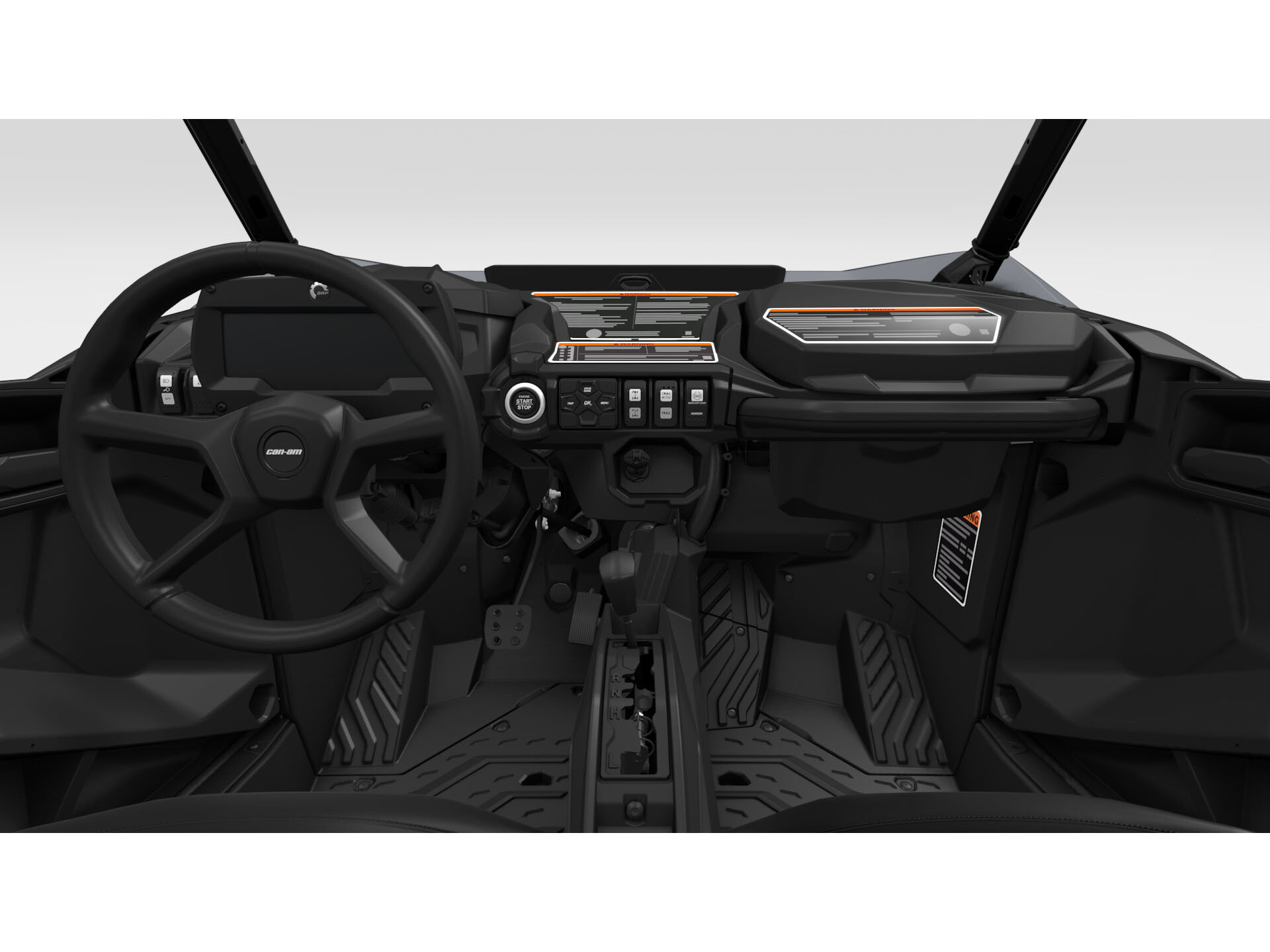 New 2026 Can-Am Commander XT-P Mineral Grey / Orange Crush