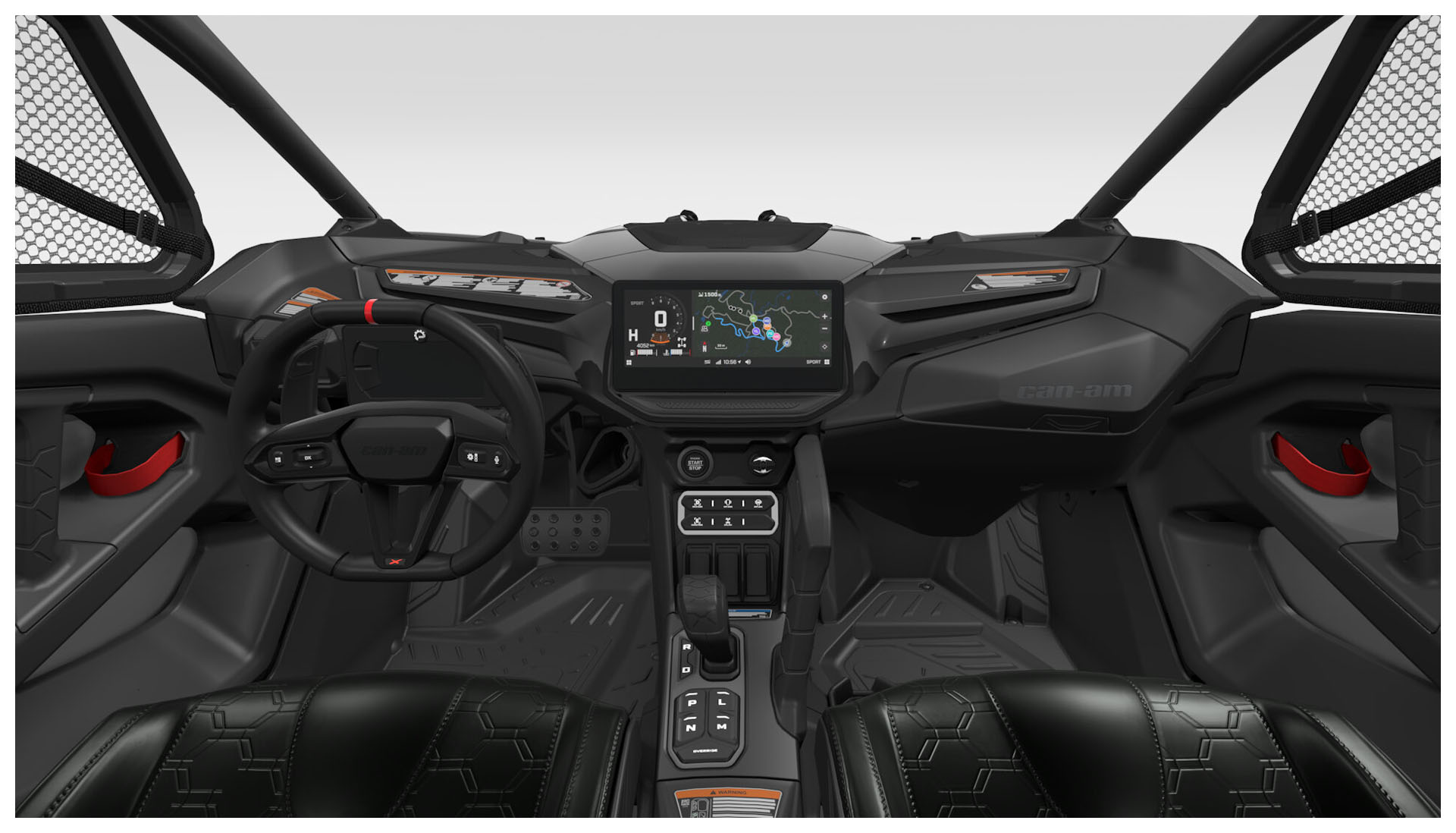 New 2027 Can-Am Maverick R X Granite Grey / Orange Crush | Utility