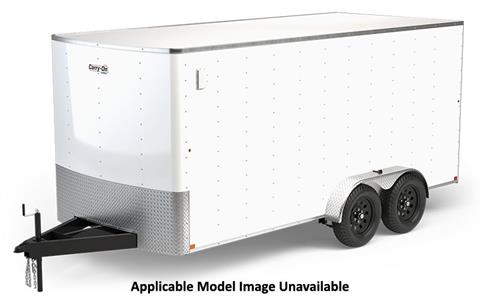 New 2025 Carry-On Trailers 7K Radius Front Flat Roof Tandem Axle
