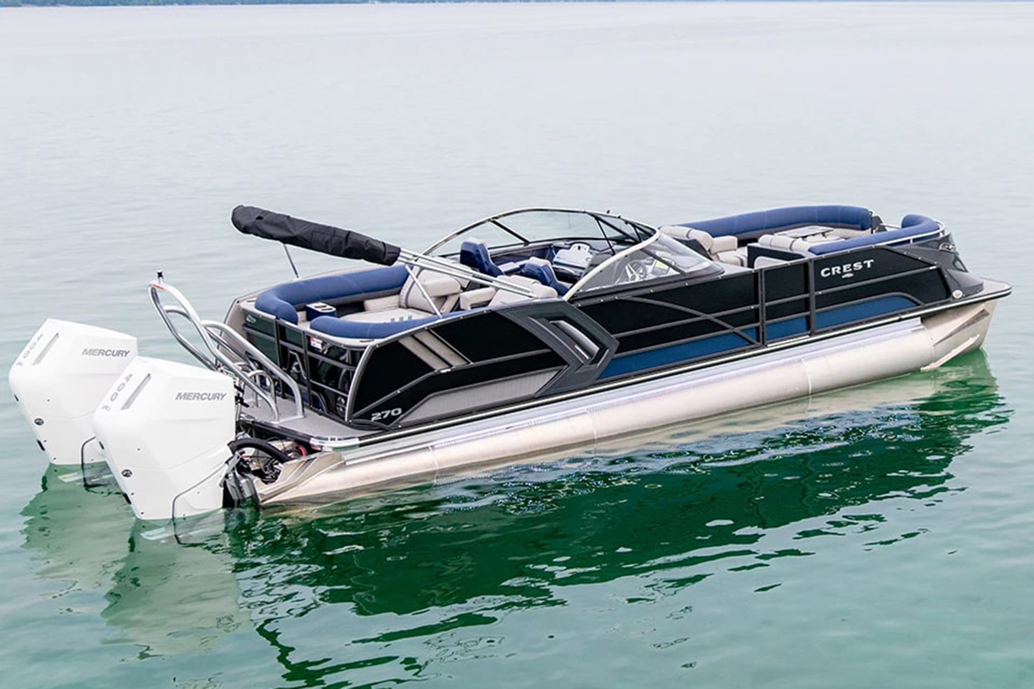 2025 Crest Continental NX 270 SLRC Twin Power Boats Outboard