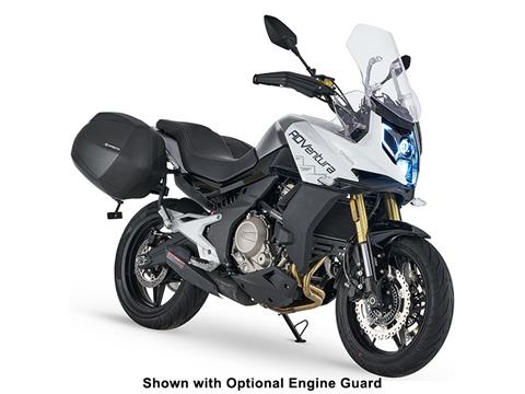 New 2022 CFMOTO 650 Adventura Nebula White Matte Titanium Gray Motorcycles in Westerlo NY and Cairo NY 1643