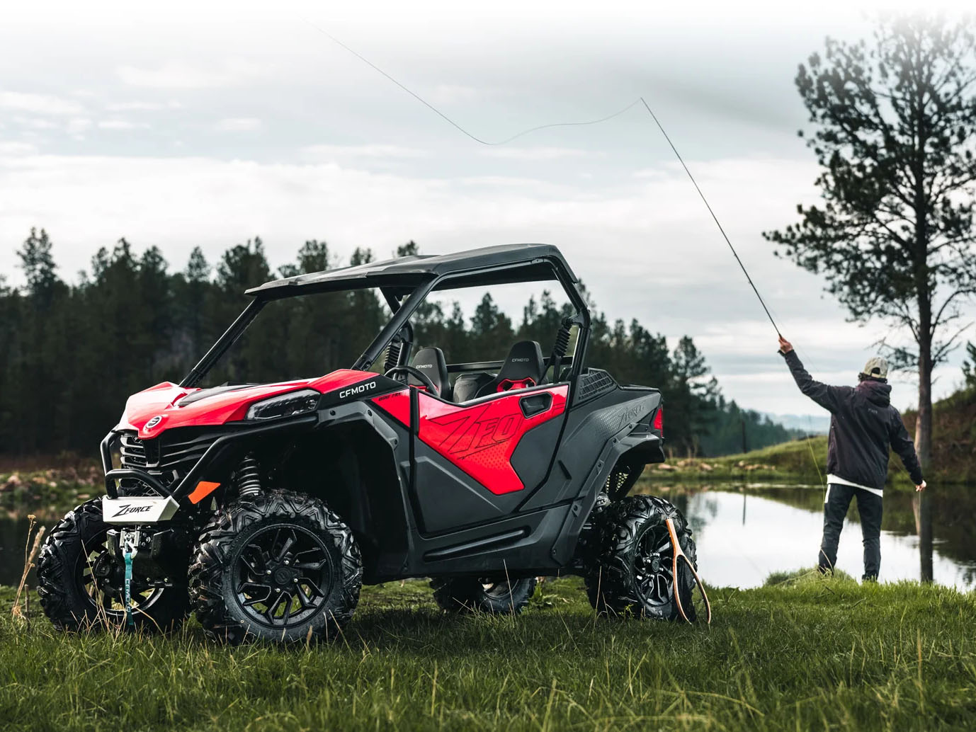 2026 CFMOTO ZForce 800 Trail in Topsham, Maine - Photo 4
