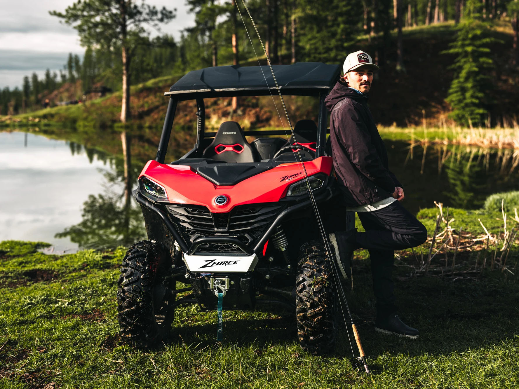 【新品】定価26,620円　TELA　2026ss　FELPA TRIAL New 2026 CFMOTO ZForce 800 Trail Nebula Black Utility Vehicles For