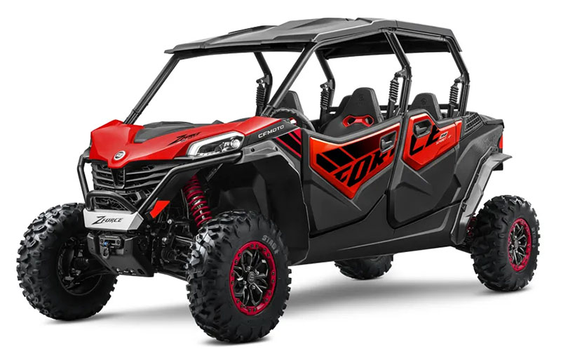 New 2026 CFMOTO ZFORCE 950 Sport-4 Magma Red Utility Vehicles For