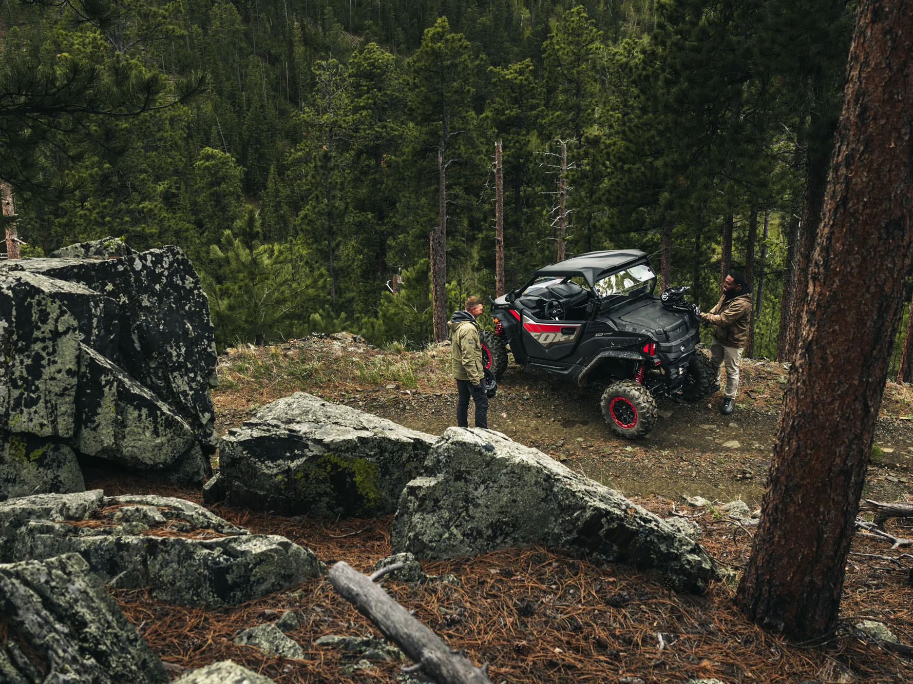 New 2026 CFMOTO ZForce 950 Sport Magma Red Utility Vehicles For