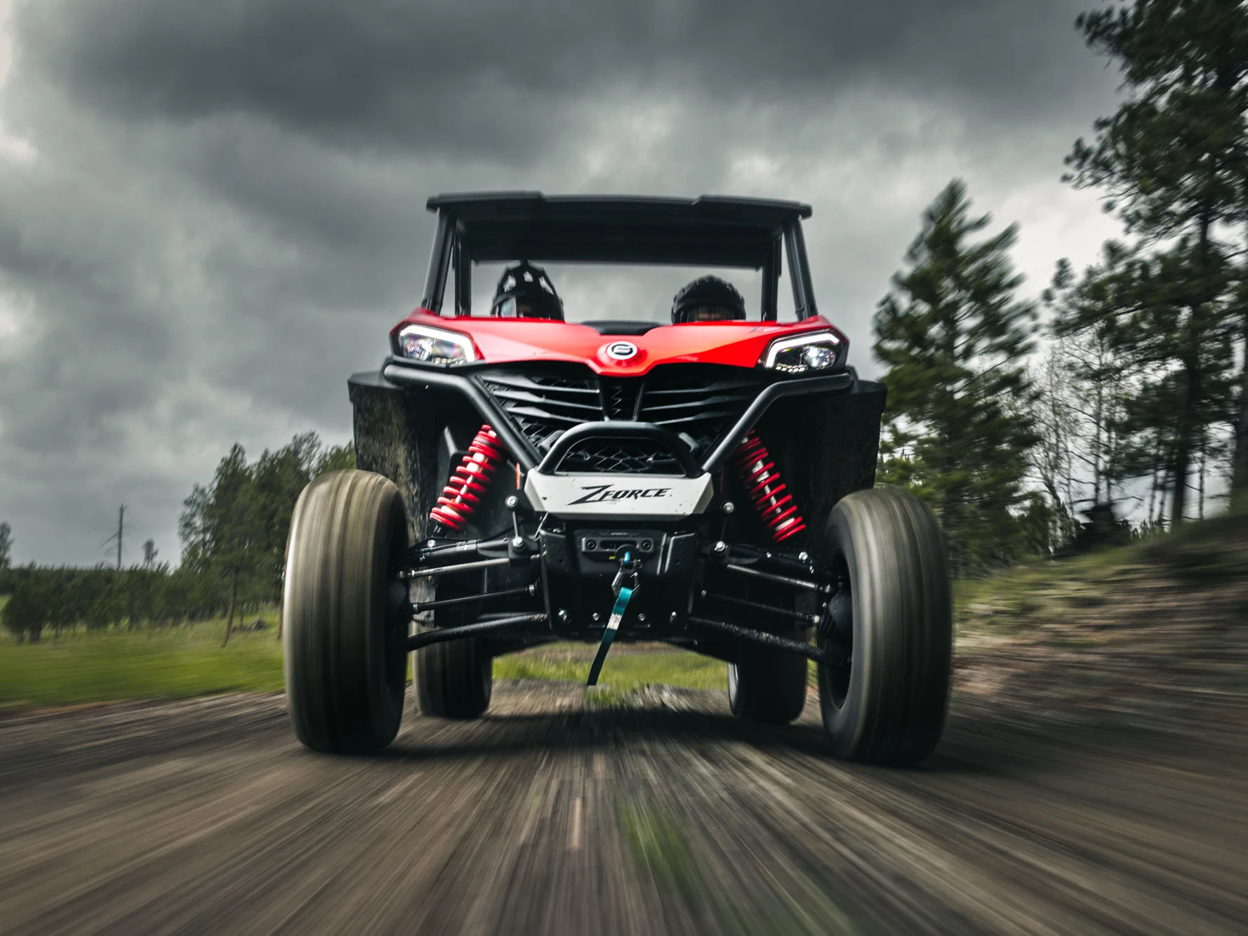 New 2026 CFMOTO ZForce 950 Sport Magma Red Utility Vehicles For